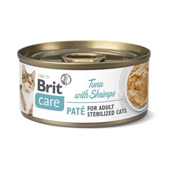 Brit Care - Cat Sterilized Tuna With Shrimps